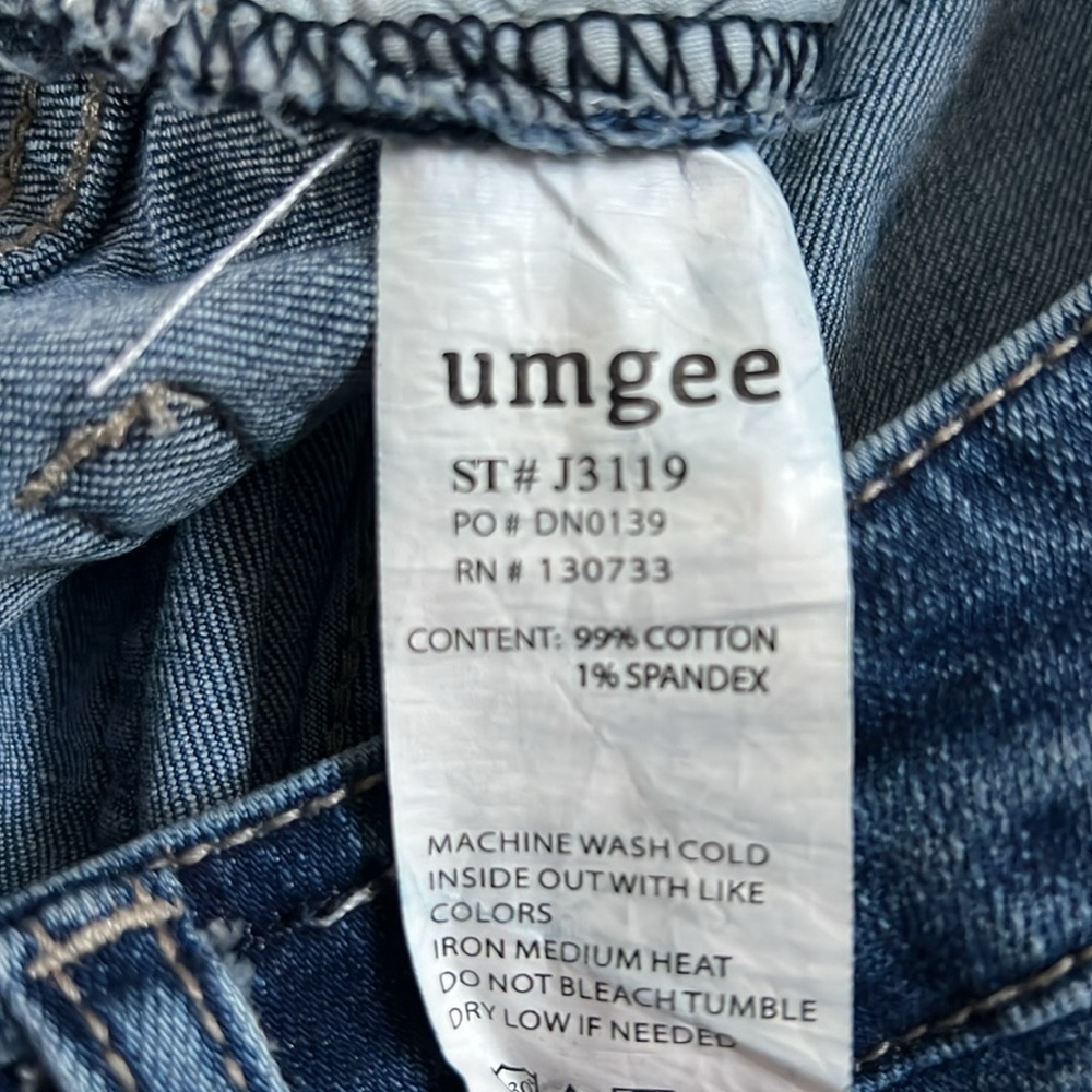 umgee raw hem jean - Picture 8 of 9
